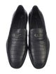 Giuseppe Zanotti Embossed Leather Loafers