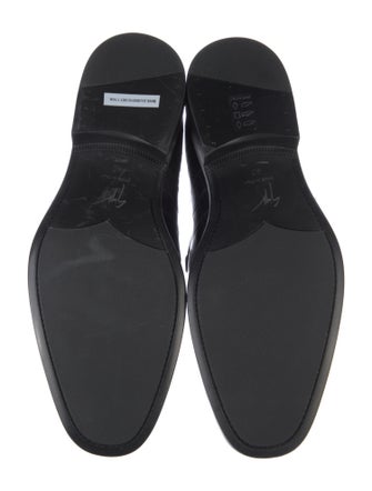 Giuseppe Zanotti Embossed Leather Loafers