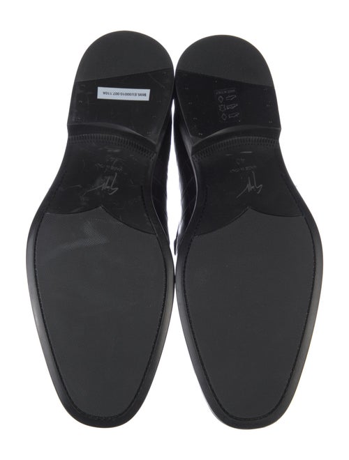 Giuseppe Zanotti Embossed Leather Loafers