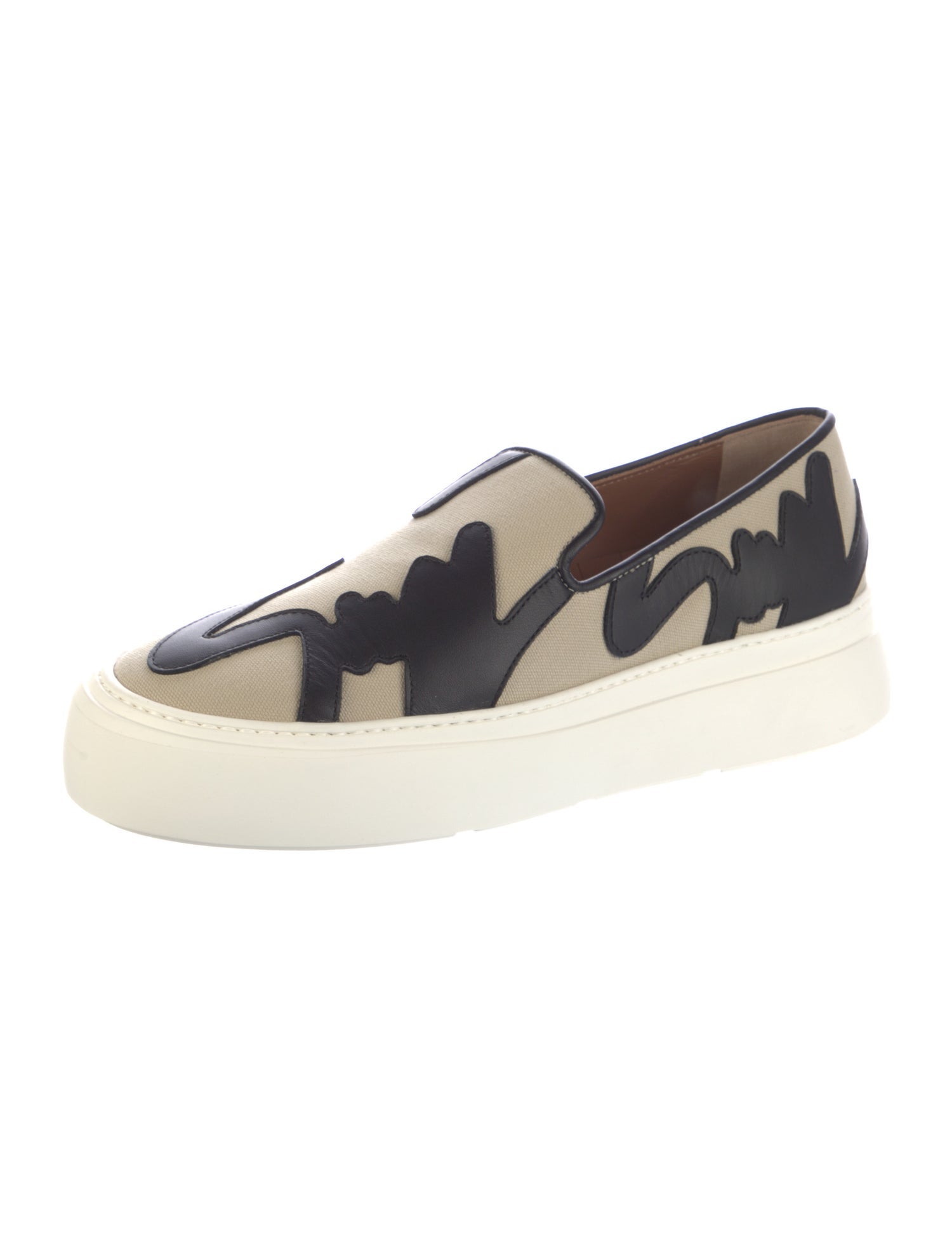 Giuseppe Zanotti Canvas Patterned Loafers w/ Tags