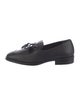 Giuseppe Zanotti Leather Tassel Accents Loafers