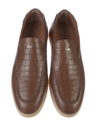Giuseppe Zanotti Leather Loafers