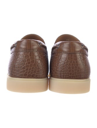 Giuseppe Zanotti Leather Boat Shoes