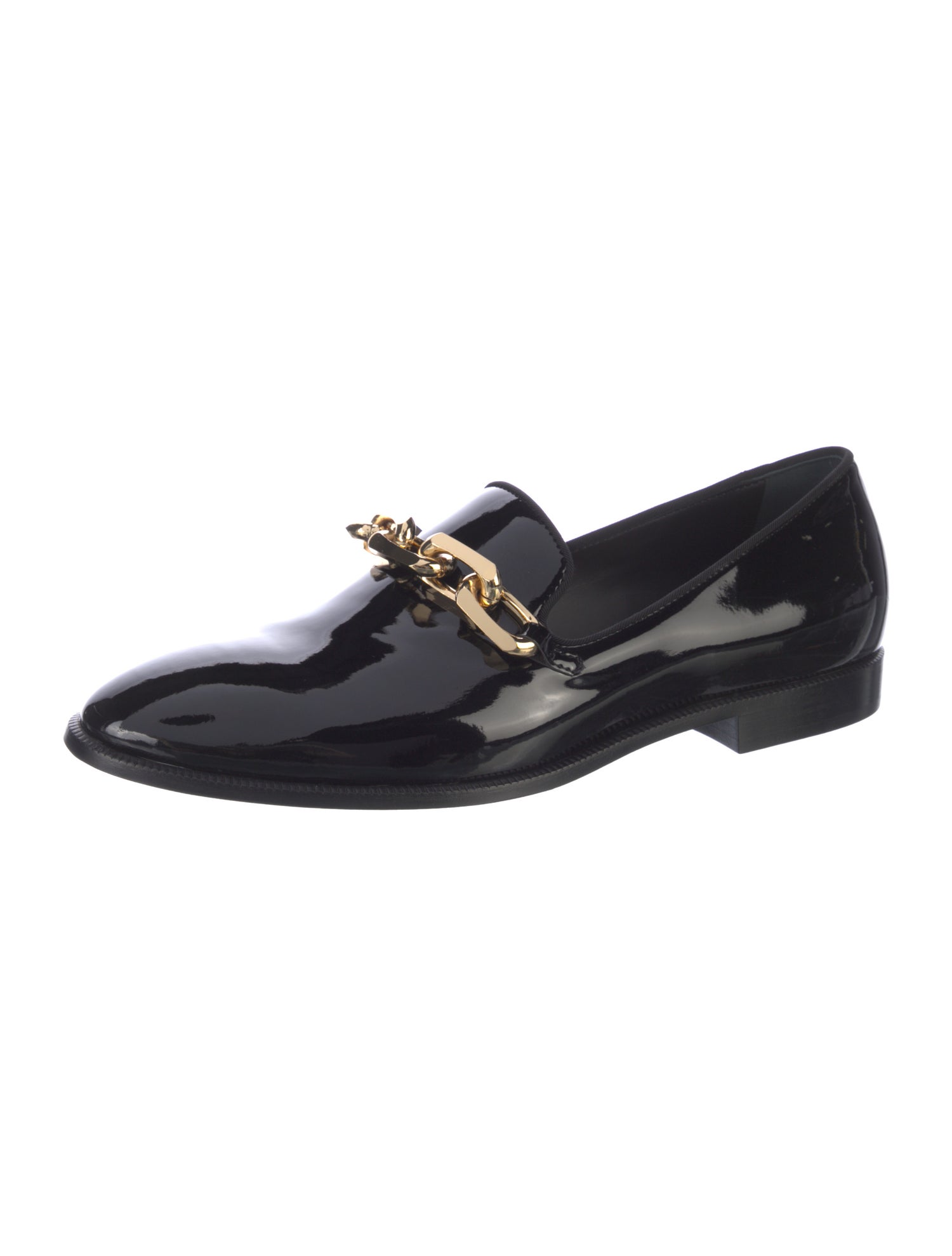 Giuseppe Zanotti Patent Leather Dress Loafers