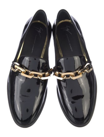 Giuseppe Zanotti Patent Leather Dress Loafers