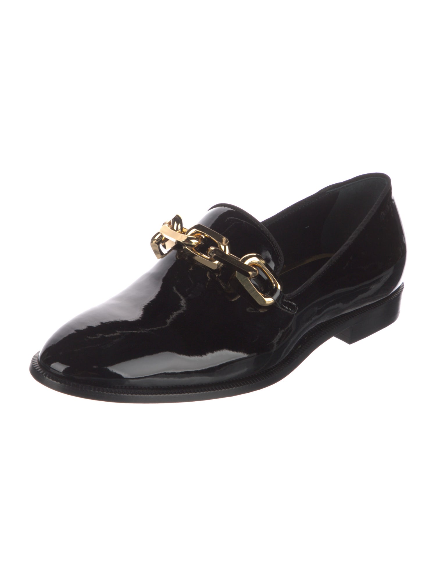 Giuseppe Zanotti Patent Leather Dress Loafers