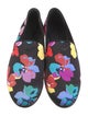 Giuseppe Zanotti Satin Floral Print Loafers