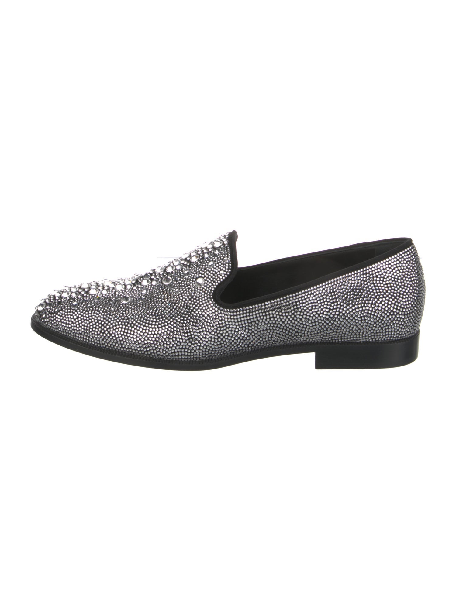 Giuseppe Zanotti Crystal Crystal Embellishments Loafers w/ Tags