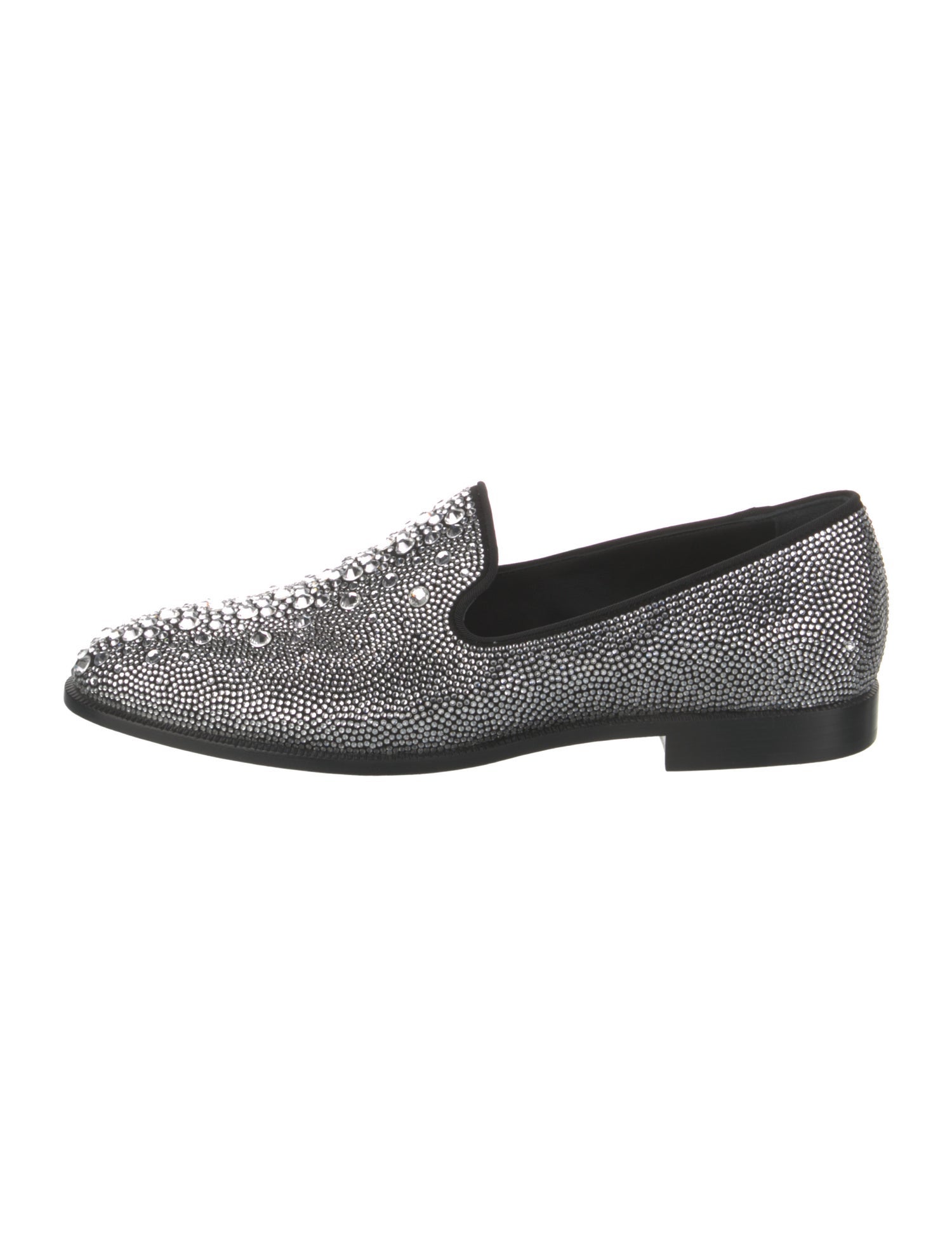Giuseppe Zanotti Crystal Crystal Embellishments Loafers