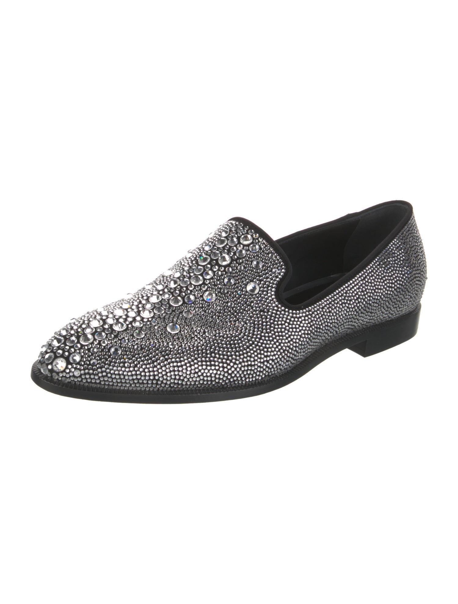 Giuseppe Zanotti Crystal Crystal Embellishments Loafers