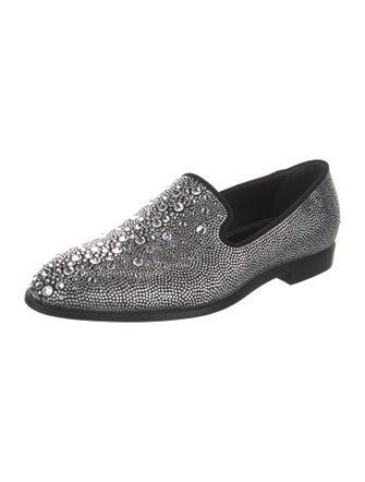 Giuseppe Zanotti Crystal Crystal Embellishments Loafers