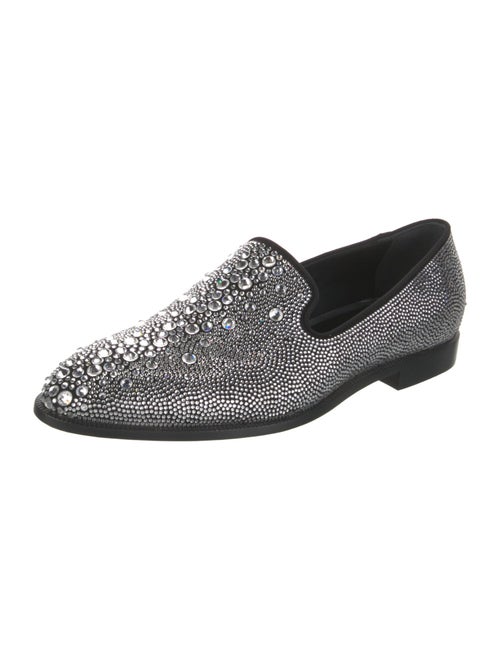 Giuseppe Zanotti Crystal Crystal Embellishments Loafers