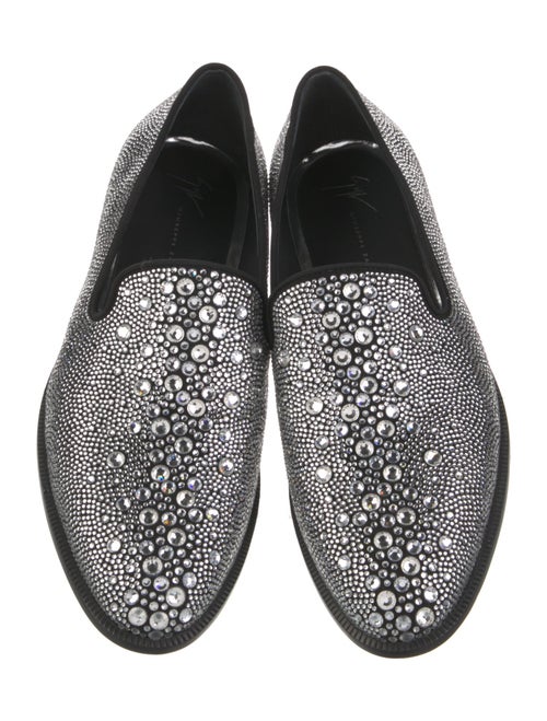 Giuseppe Zanotti Crystal Crystal Embellishments Loafers