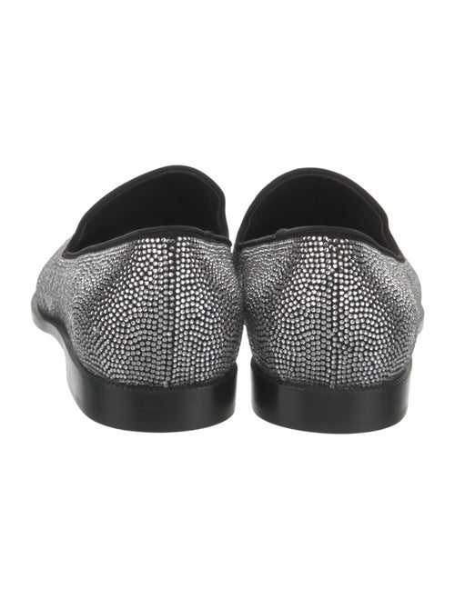 Giuseppe Zanotti Crystal Crystal Embellishments Loafers