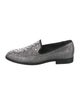 Giuseppe Zanotti Glitter Crystal Embellishments Loafers