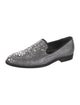 Giuseppe Zanotti Glitter Crystal Embellishments Loafers