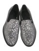 Giuseppe Zanotti Glitter Crystal Embellishments Loafers