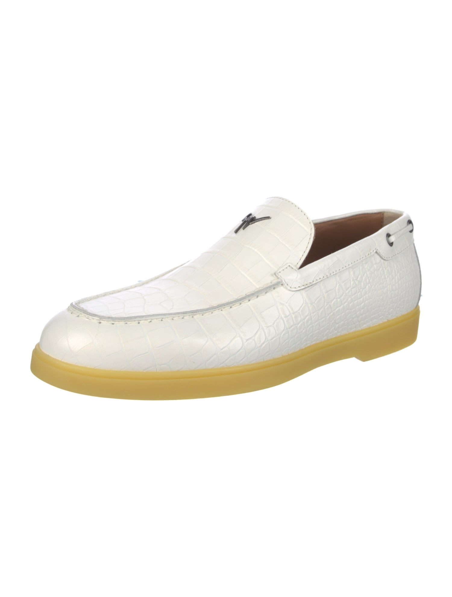 Giuseppe Zanotti Leather Boat Shoes