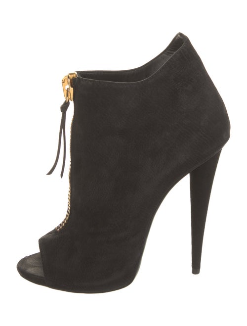 Giuseppe Zanotti Suede Lace-Up Boots