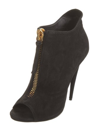 Giuseppe Zanotti Suede Lace-Up Boots