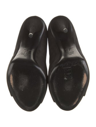 Giuseppe Zanotti Suede Lace-Up Boots