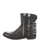 Giuseppe Zanotti Leather Moto Boots