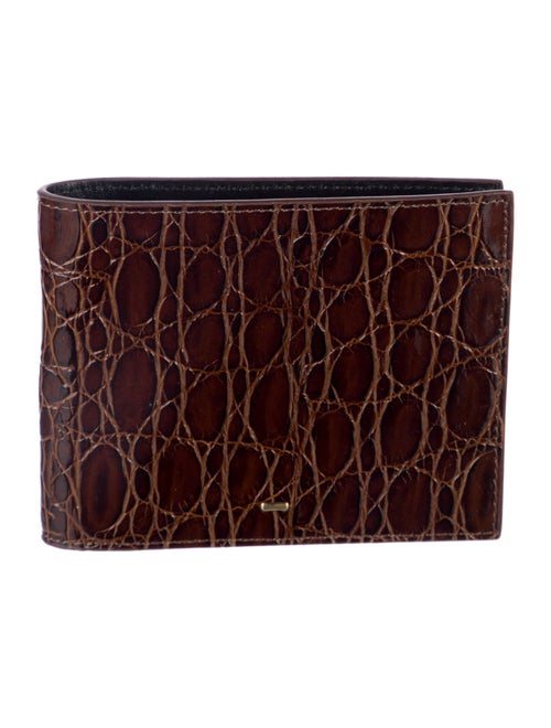Giuseppe Zanotti Embossed Leather Printed Wallet