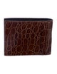 Giuseppe Zanotti Embossed Leather Printed Wallet