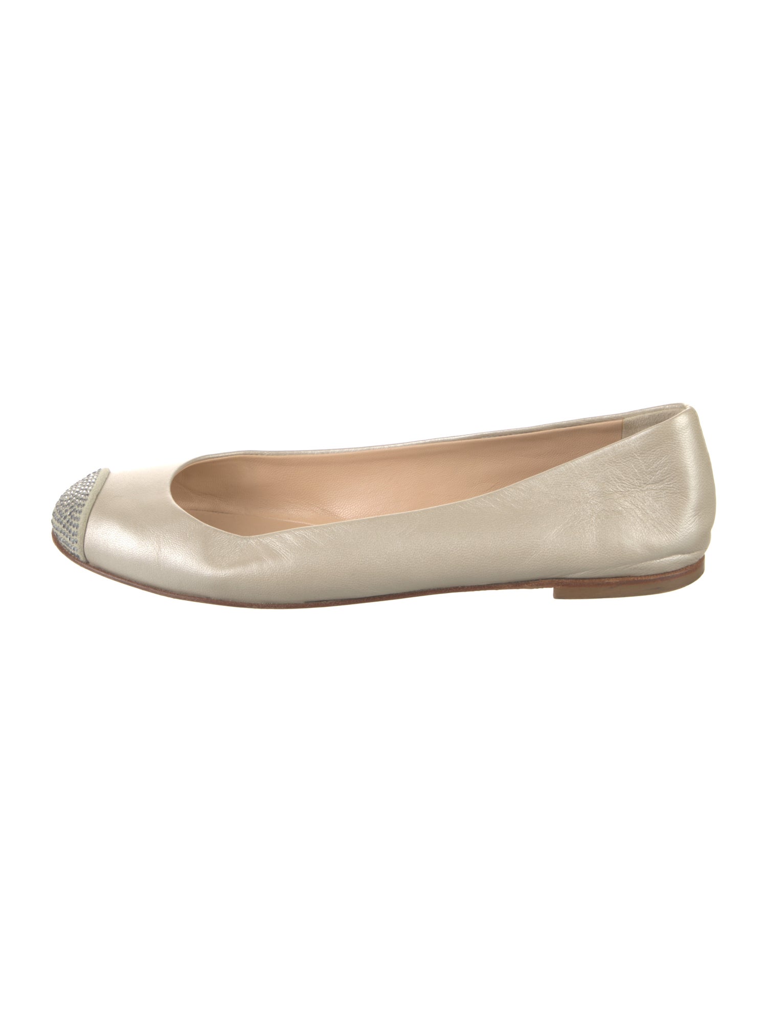 Giuseppe Zanotti Leather Ballet Flats