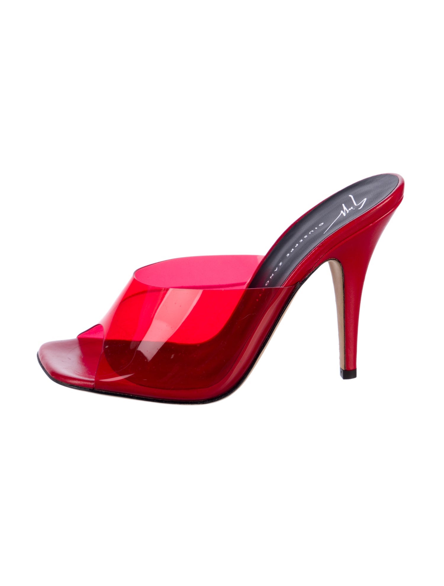 Giuseppe Zanotti Patent Leather Slides