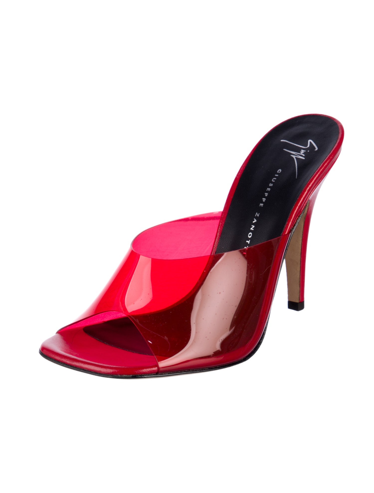 Giuseppe Zanotti Patent Leather Slides