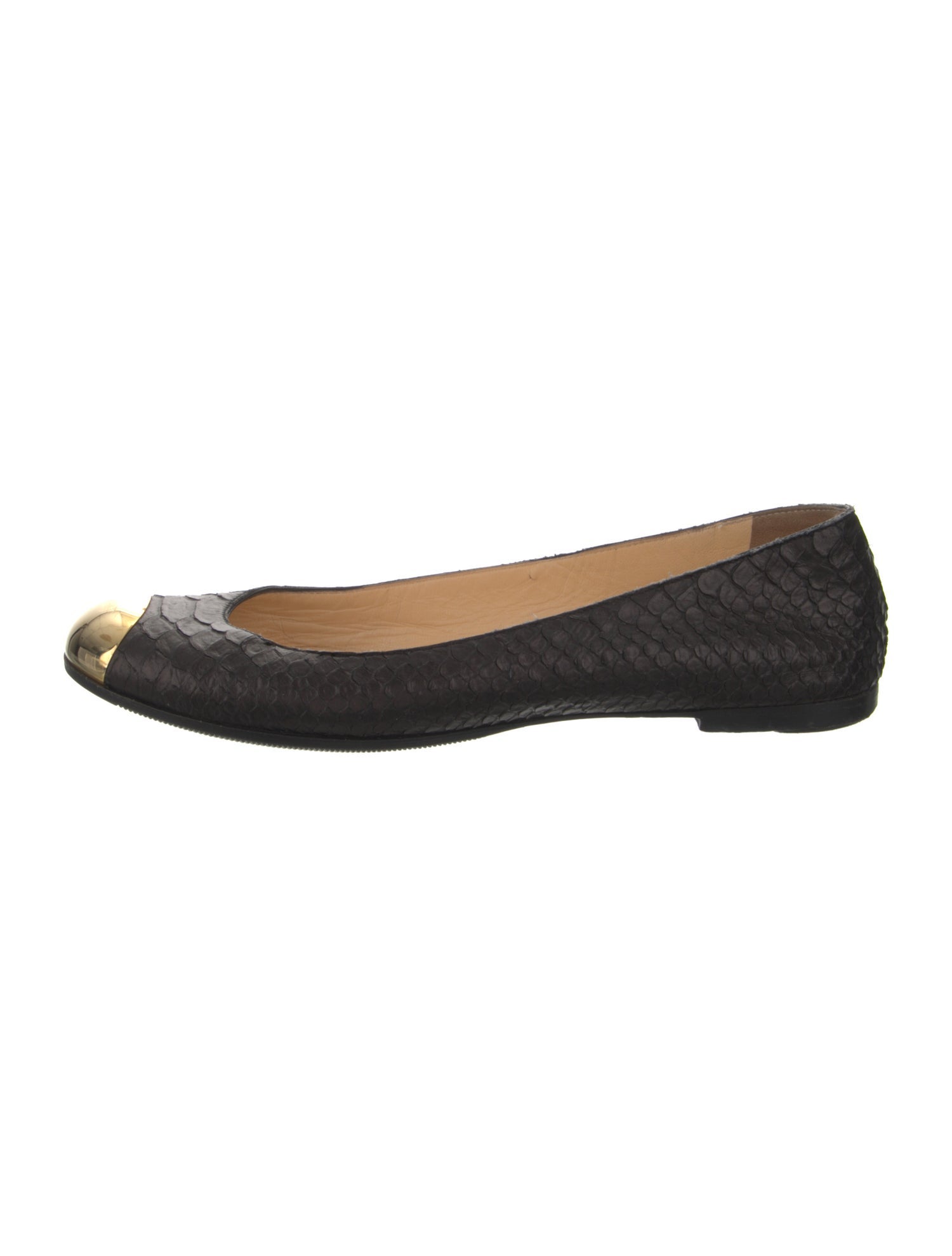 Giuseppe Zanotti Suede Ballet Flats