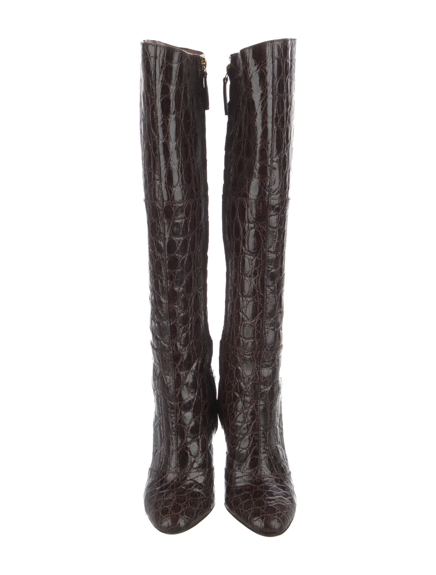 Giuseppe Zanotti Crocodile Animal Print Boots