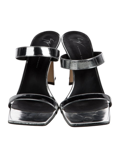 Giuseppe Zanotti Patent Leather Slides
