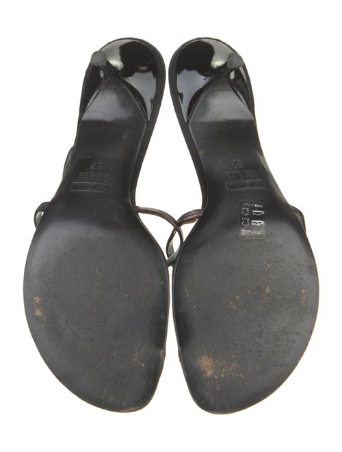 Giuseppe Zanotti Satin Printed Slides