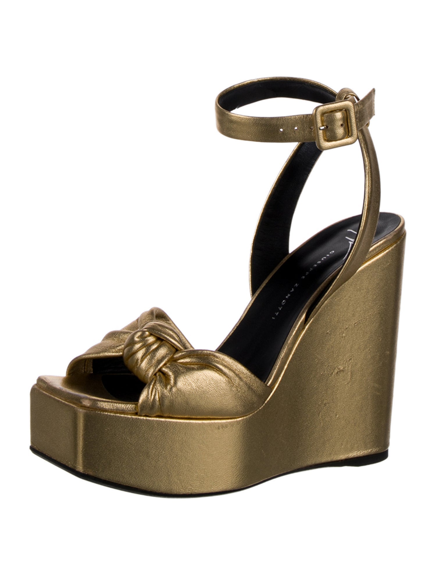 Giuseppe Zanotti Leather Printed Sandals