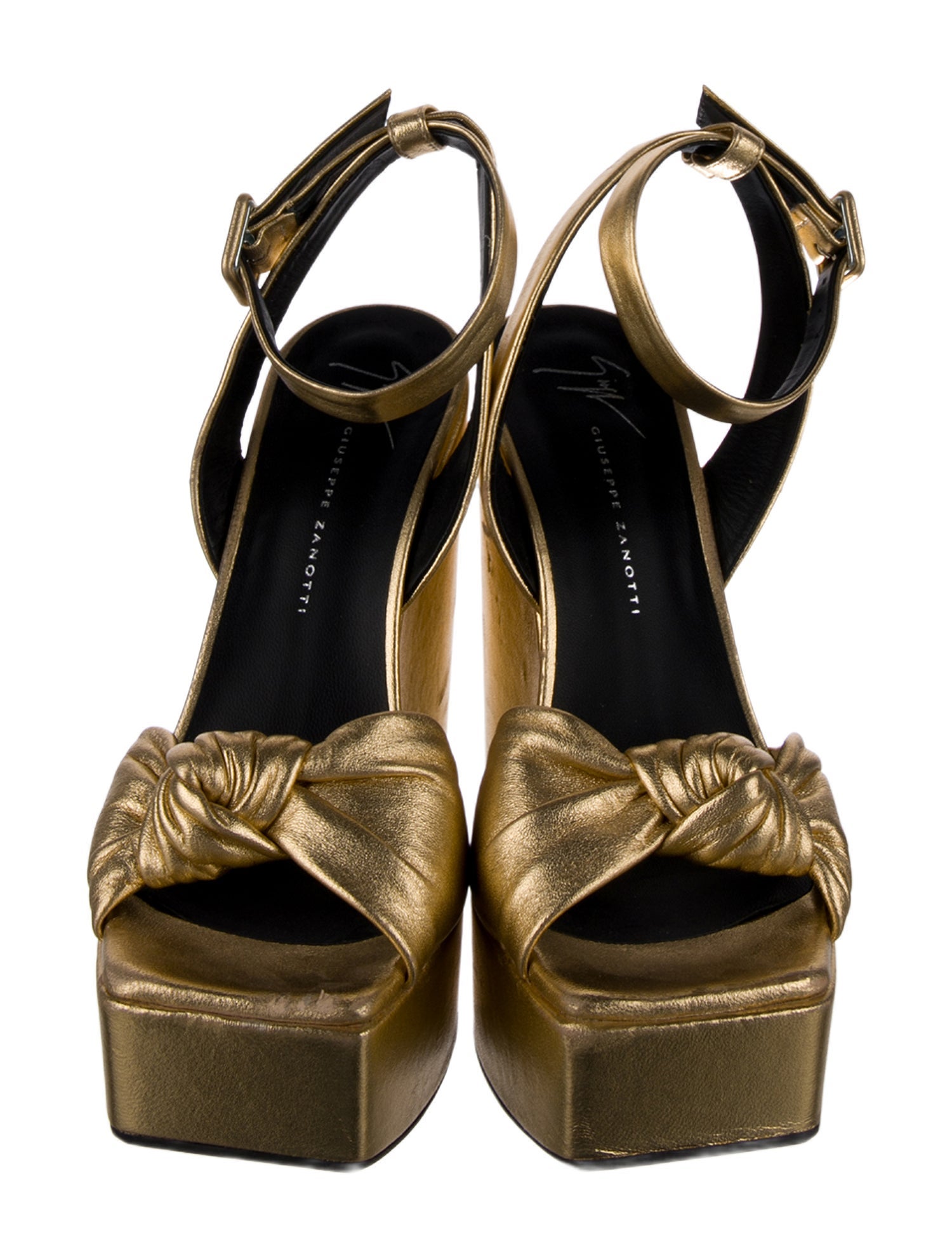 Giuseppe Zanotti Leather Printed Sandals