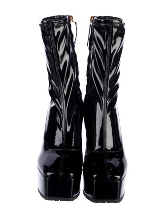 Giuseppe Zanotti Patent Leather Sock Boots