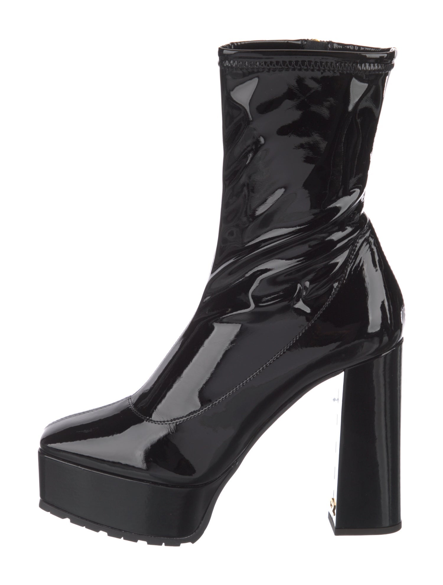 Giuseppe Zanotti Patent Leather Sock Boots