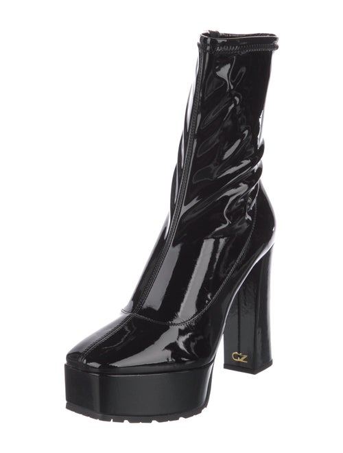 Giuseppe Zanotti Patent Leather Sock Boots