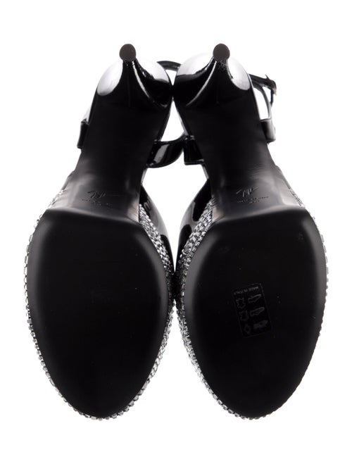 Giuseppe Zanotti Patent Leather Slingback Sandals