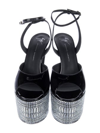 Giuseppe Zanotti Patent Leather Sandals