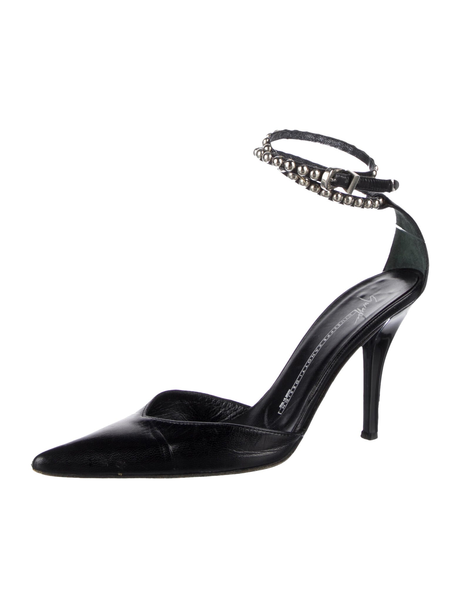 Giuseppe Zanotti Leather D'Orsay Pumps
