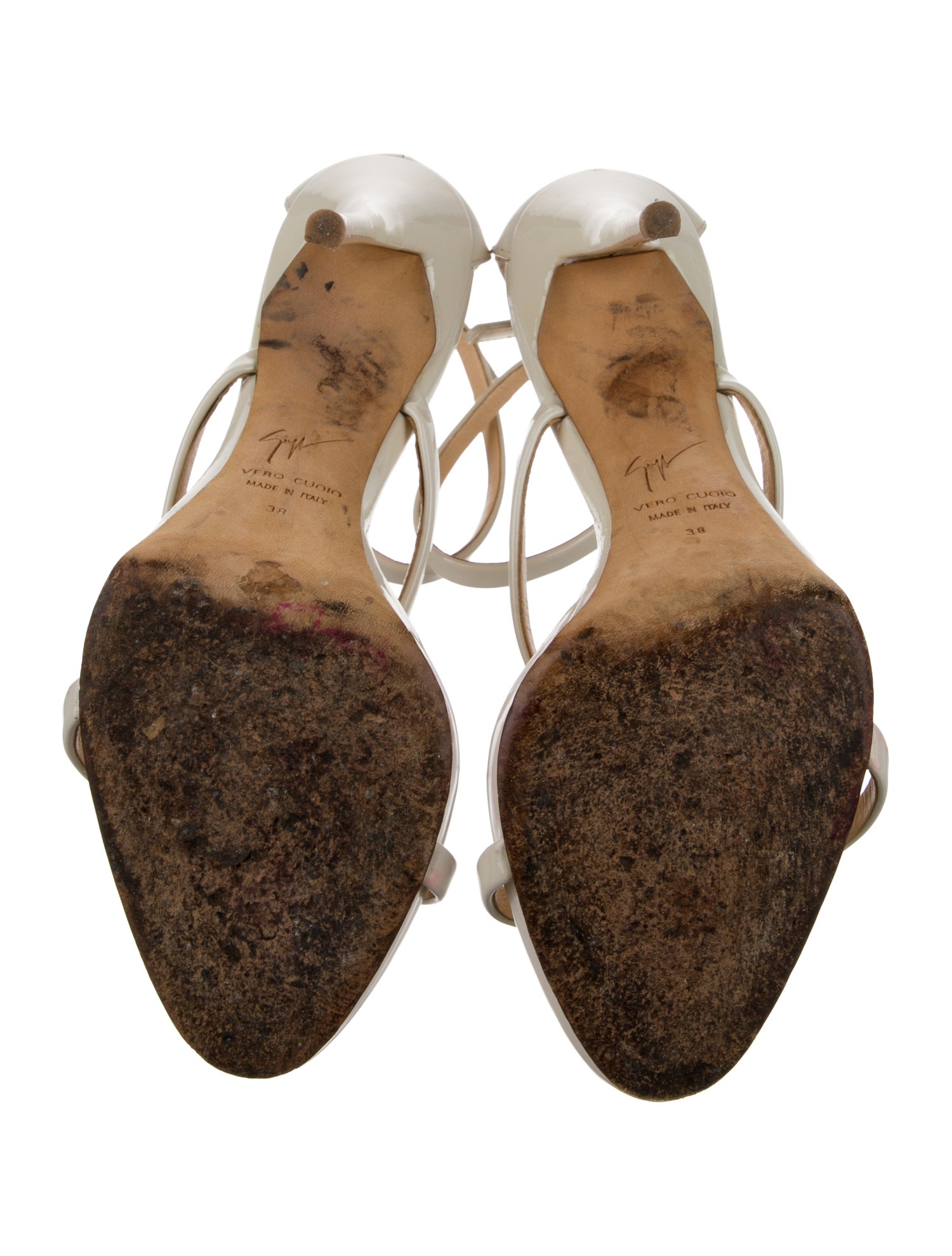 Giuseppe Zanotti Patent Leather Sandals