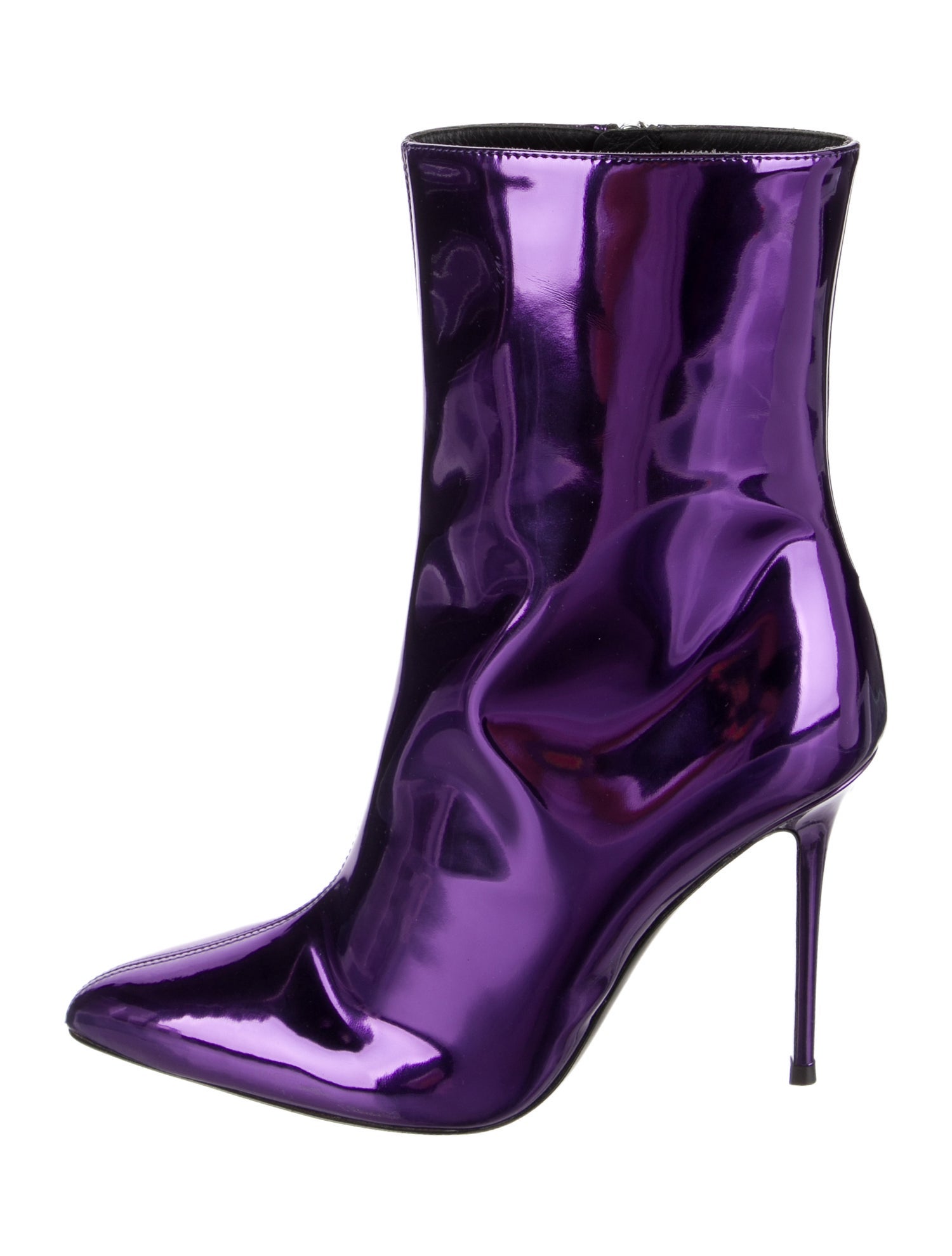 Giuseppe Zanotti Patent Leather Rain Boots w/ Tags