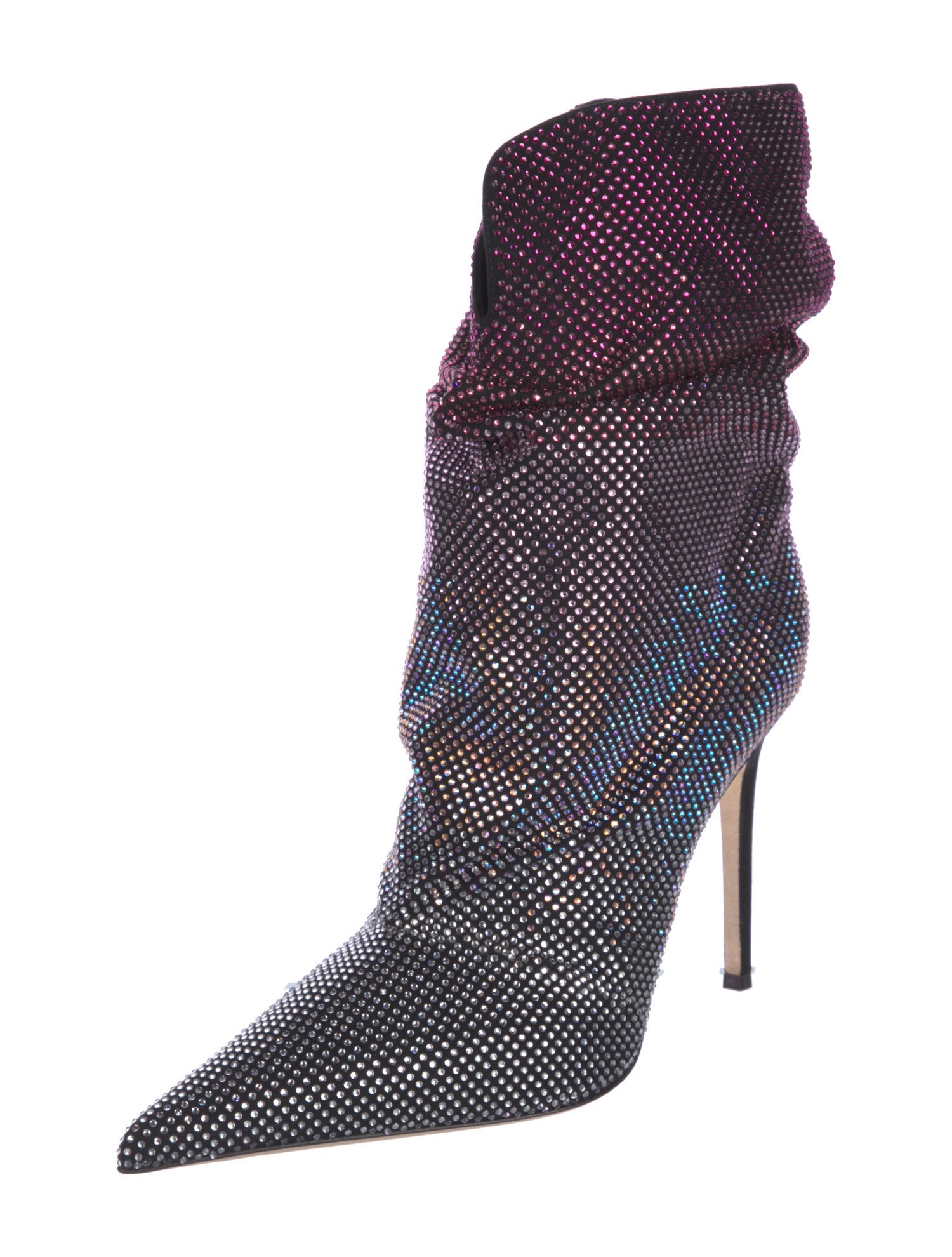 Giuseppe Zanotti Colorblock Pattern Boots w/ Tags