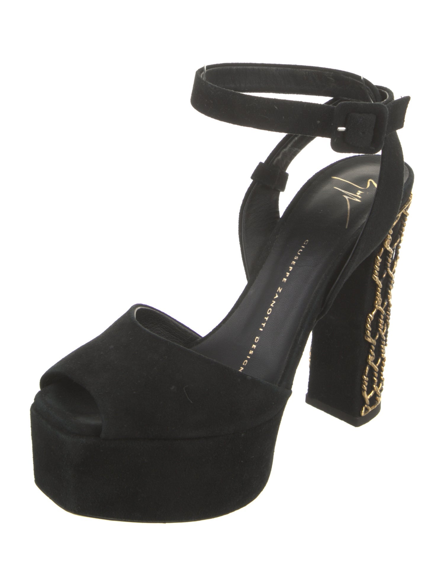 Giuseppe Zanotti Suede Slingback Pumps