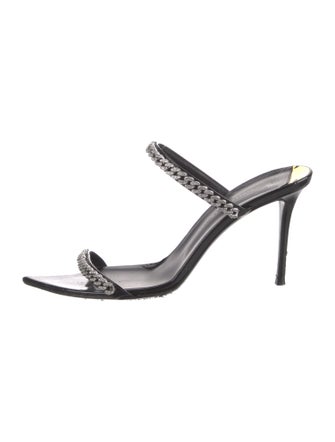 Giuseppe Zanotti Patent Leather Slides