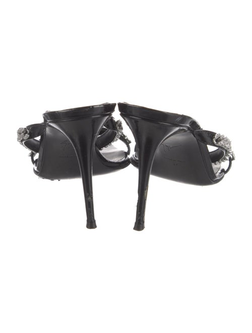 Giuseppe Zanotti Patent Leather Slides