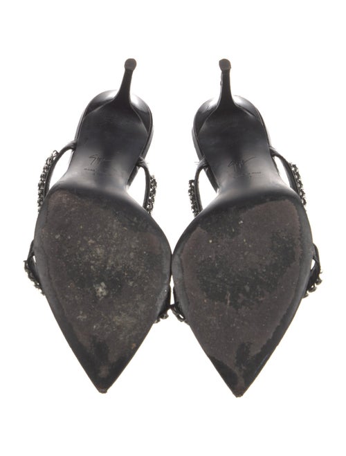 Giuseppe Zanotti Patent Leather Slides